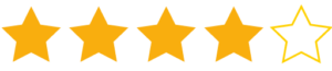Estrellas de calificación 4